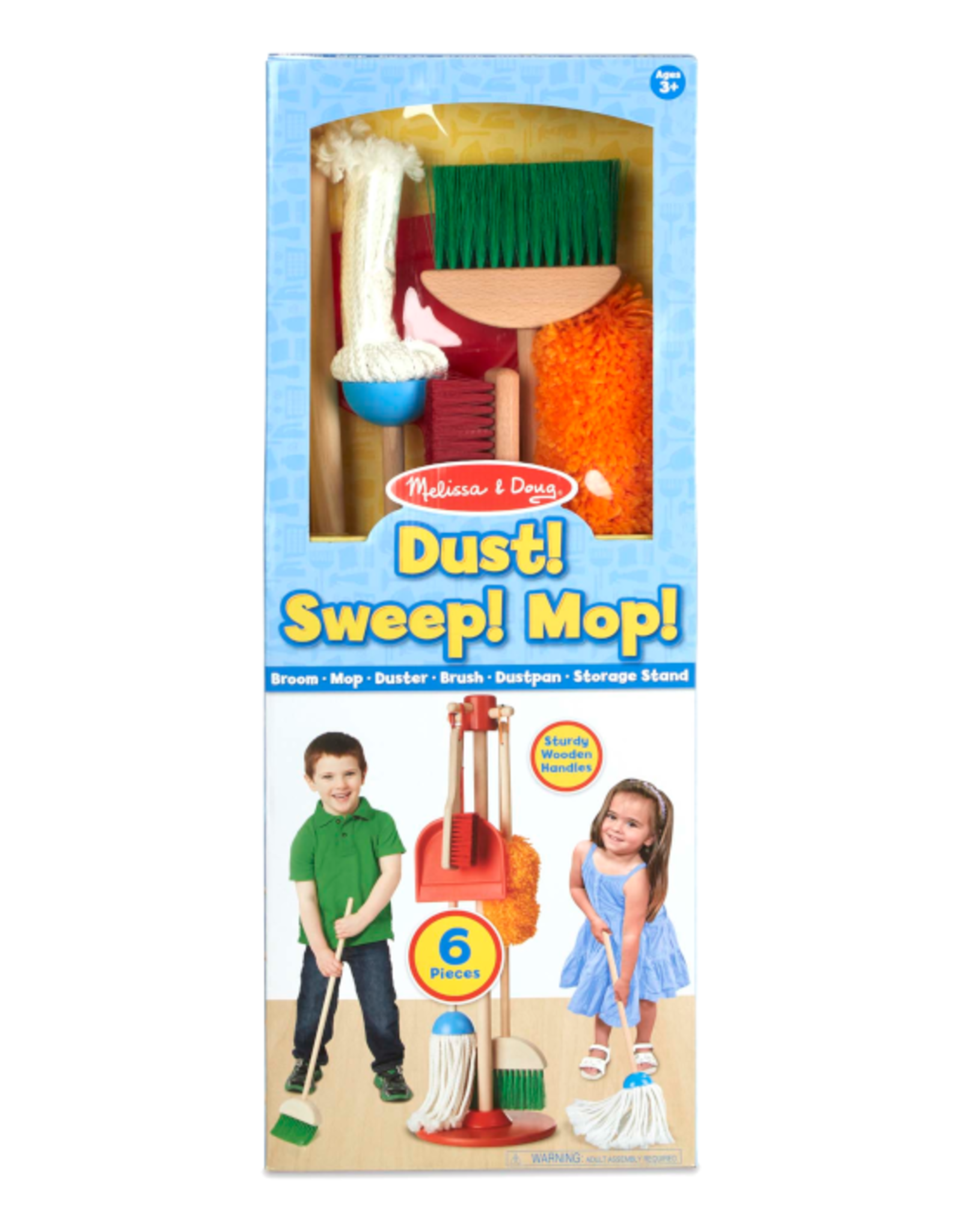 Melissa & Doug Dust! Sweep! Mop! Cleaning Set