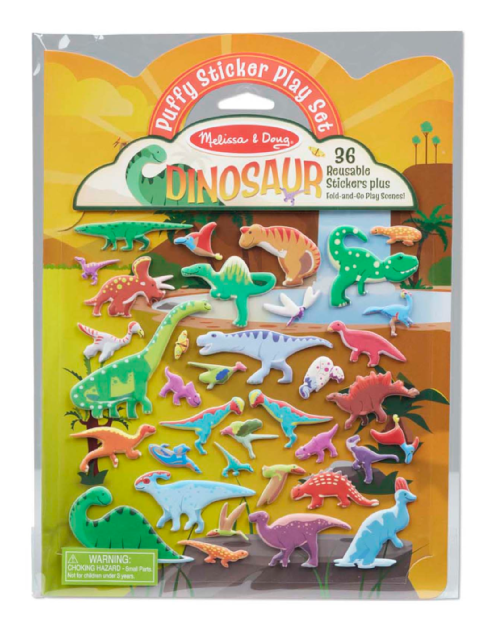 Melissa & Doug Puffy Sticker Play Set - Dinosaur