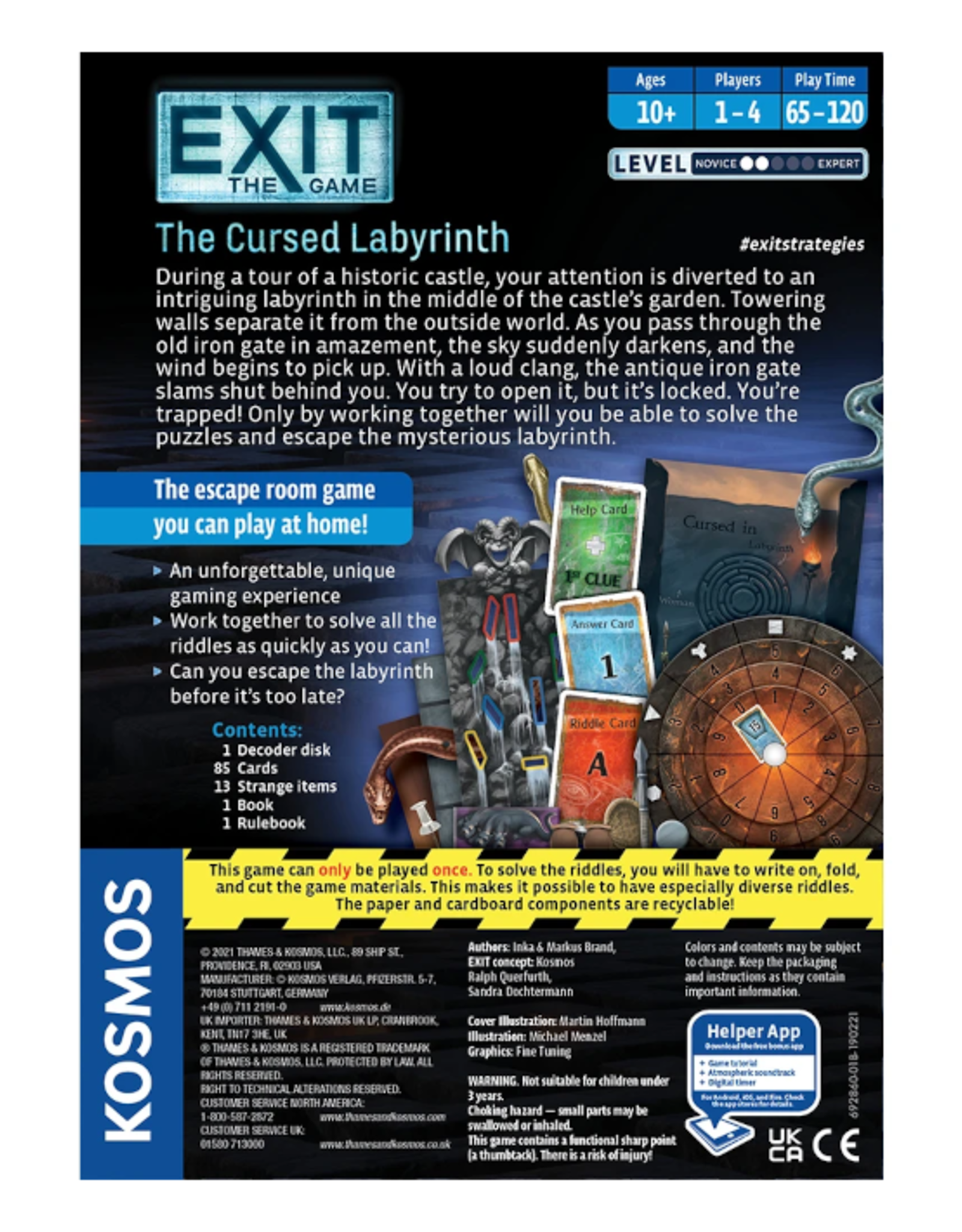 Thames & Kosmos Exit the Game - The Cursed Labyrinth