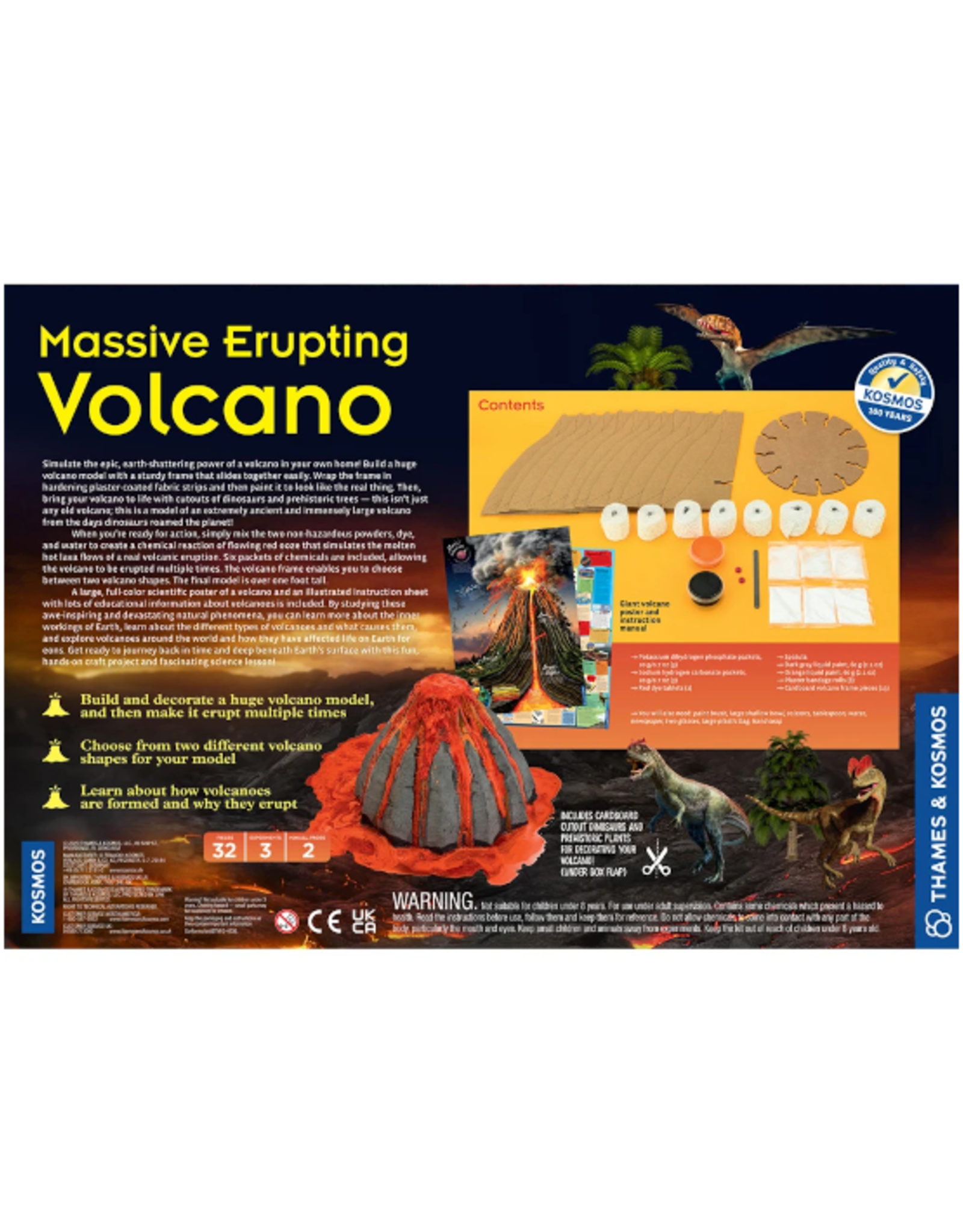 Thames & Kosmos Thames & Kosmos - Massive Erupting Volcano