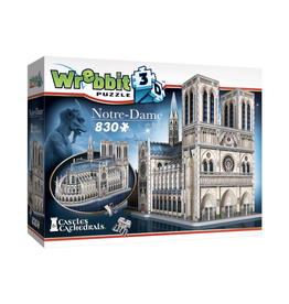 Wrebbit Notre Dame De Paris 3D Puzzle