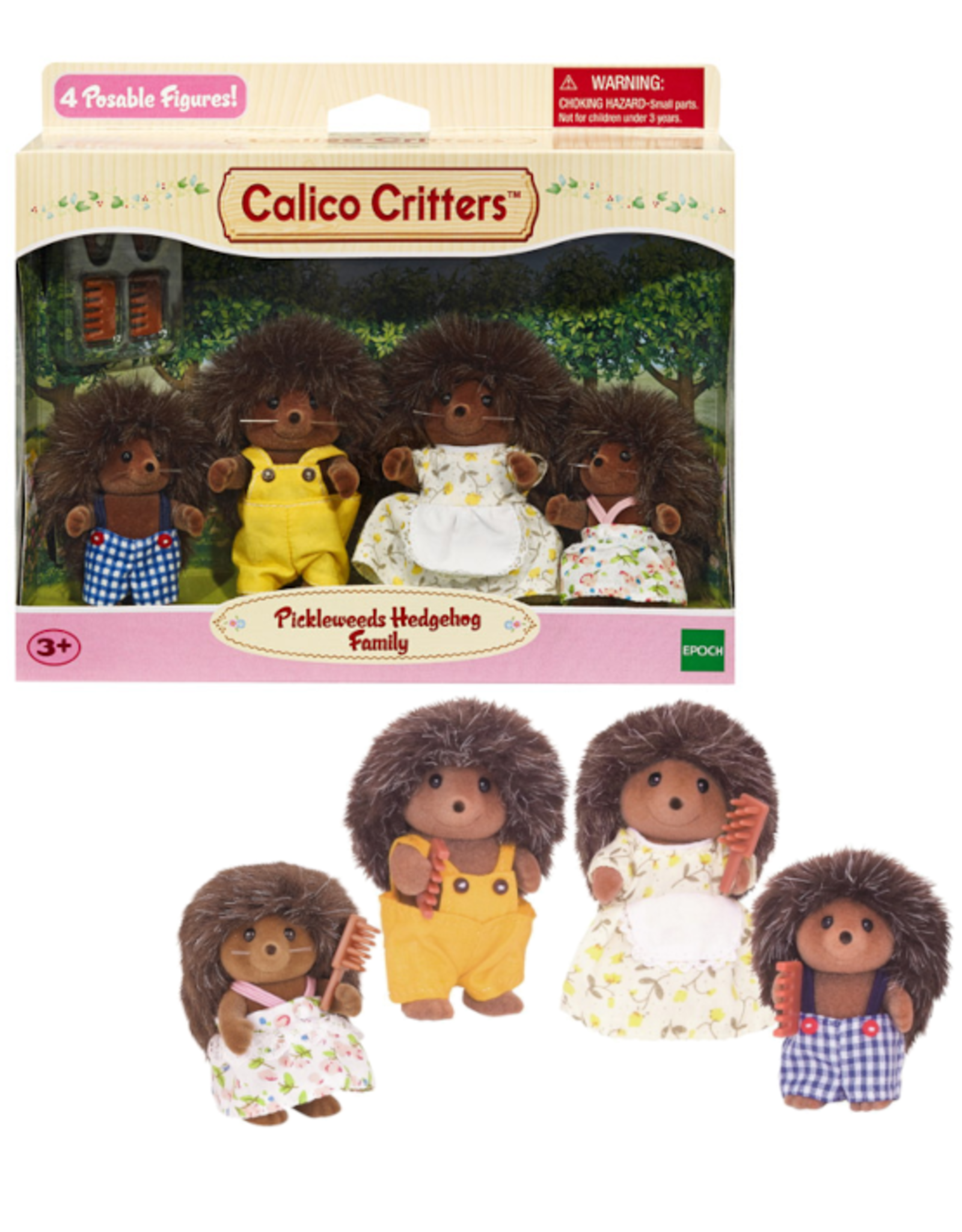 Calico Critters Calico Critters - Pickleweeds Hedgehog Family