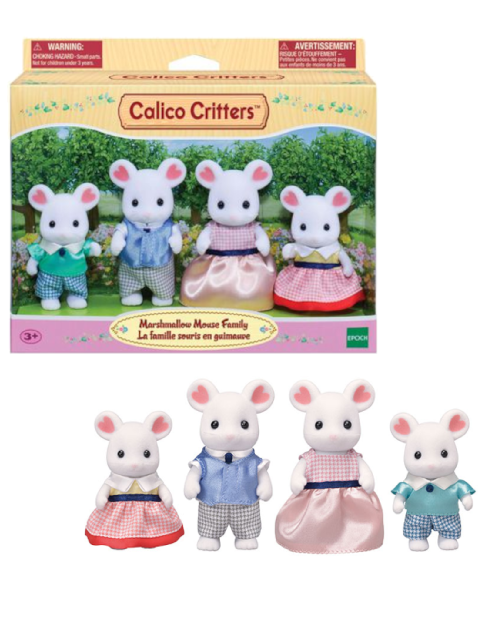 Calico Critters Calico Critters - Marshmallow Mouse Family