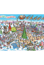 Cobble Hill Cobble Hill - 1000 pcs - Doodletown: 12 Days of Christmas