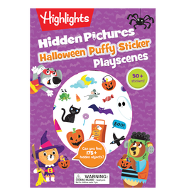 Penguin Random House Books Halloween Hidden Pictures Puffy Sticker Playscenes