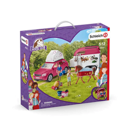 Schleich Horse Club 42535 Horse Adventures with Car and Trailer