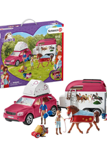 Schleich Schleich - Horse Club - 42535 - Horse Adventures with Car and Trailer