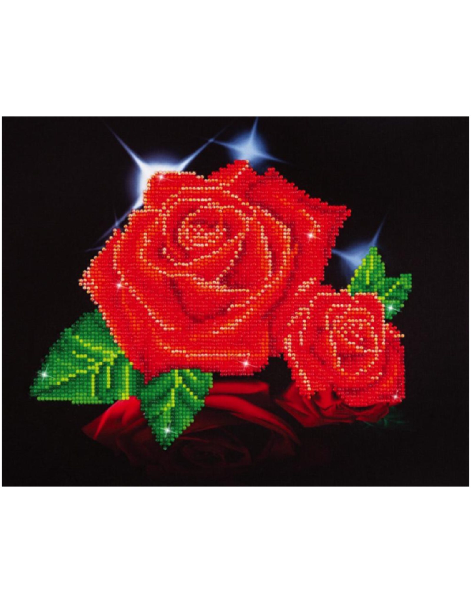 Diamond Dotz Diamond Dotz - Red Rose Sparkle