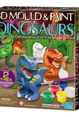 4M 4M - 3D Mould & Paint Dinosaurs