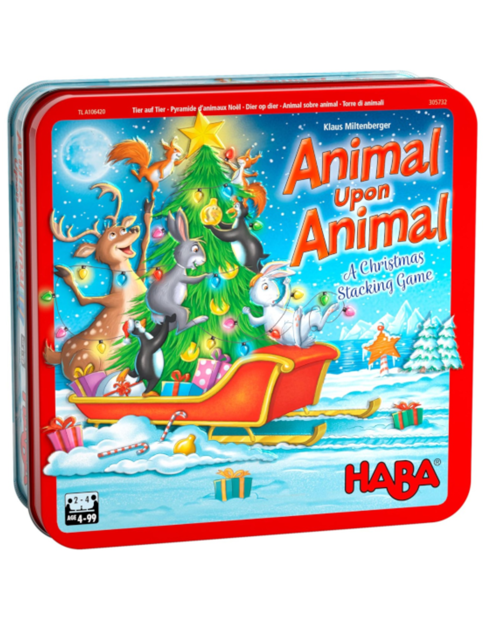 Haba Haba - Animal Upon Animal Christmas