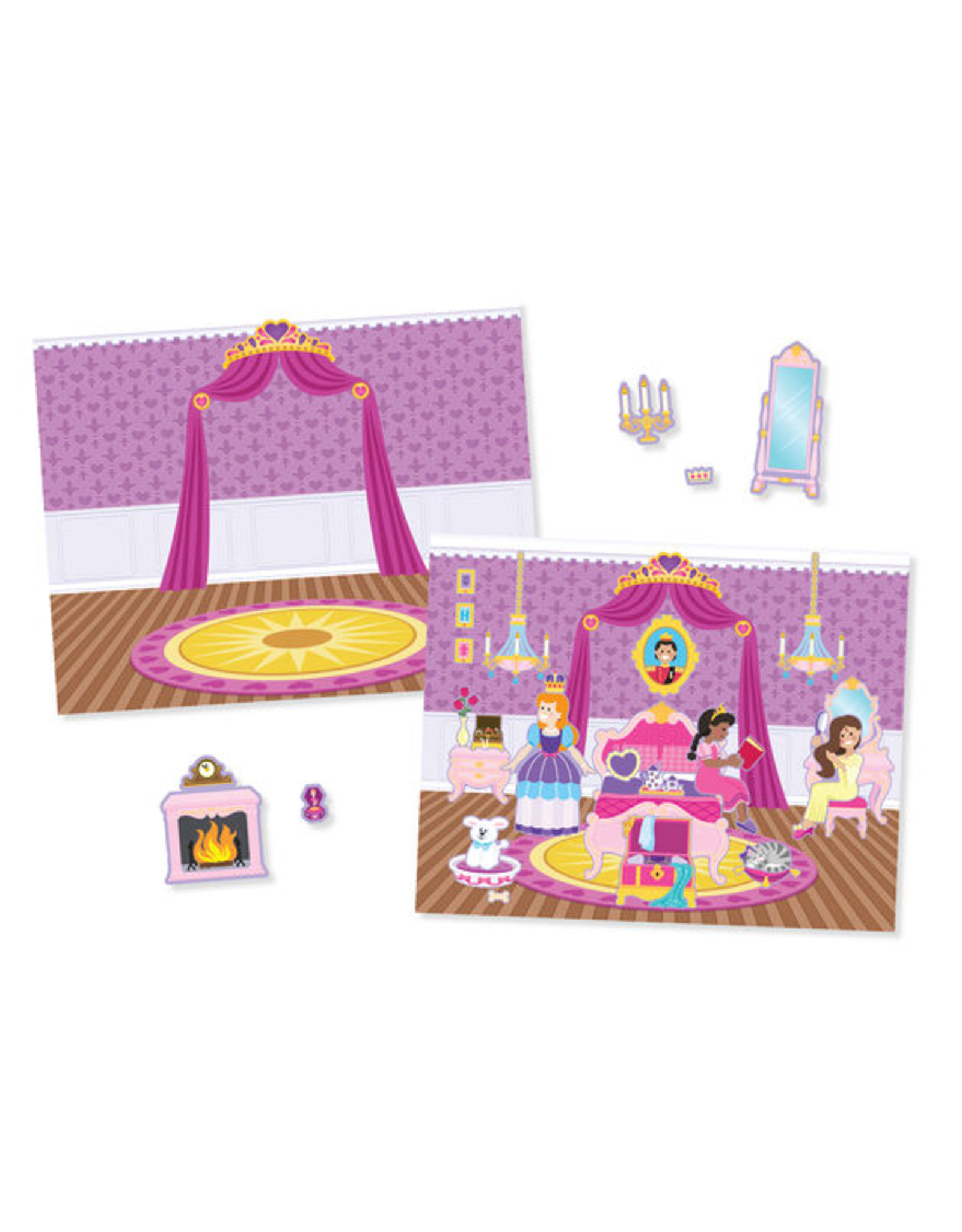 Melissa & Doug Melissa & Doug - Reusable Sticker Pad - Princess Castle