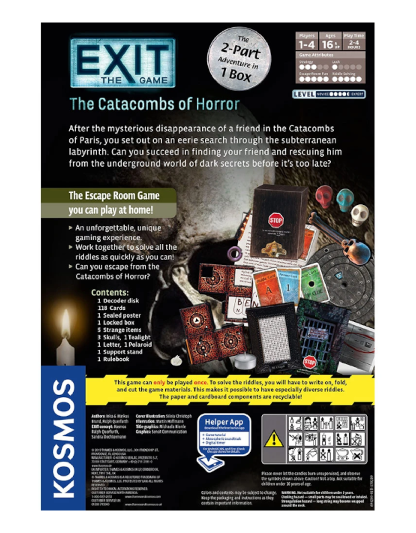 Thames & Kosmos Exit The Game - The Catacombs of Horror