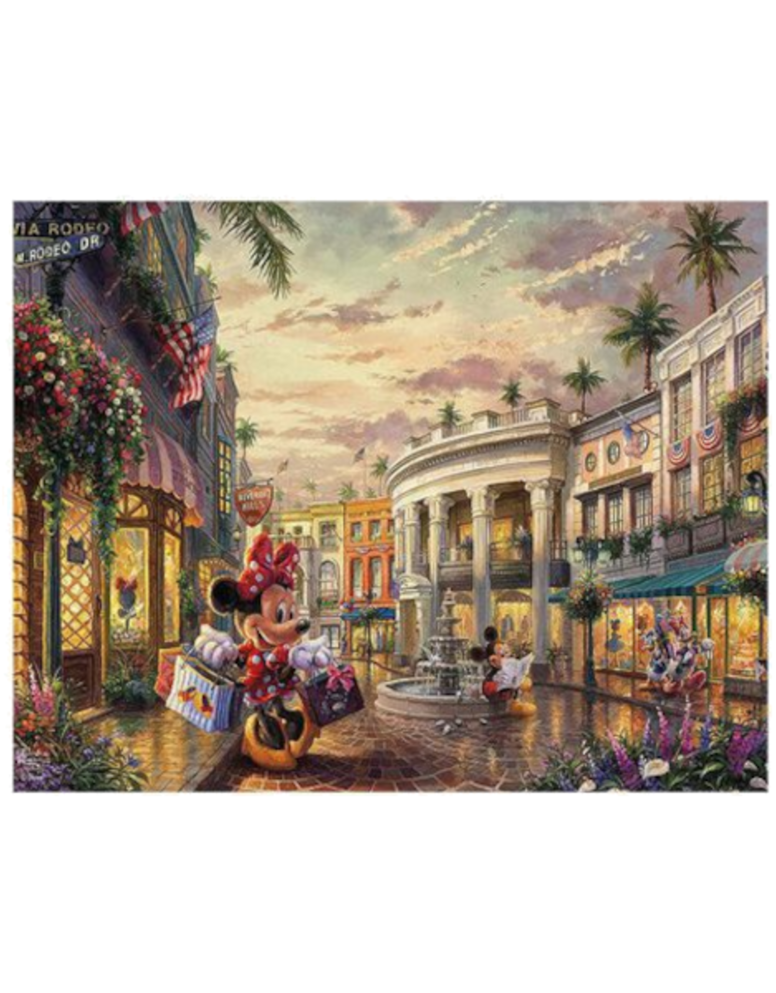 Thomas Kinkade Disney - Multipack - 4 in 1 Puzzles