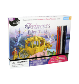 SpiceBox Imagine It! Princess Stencil Stories