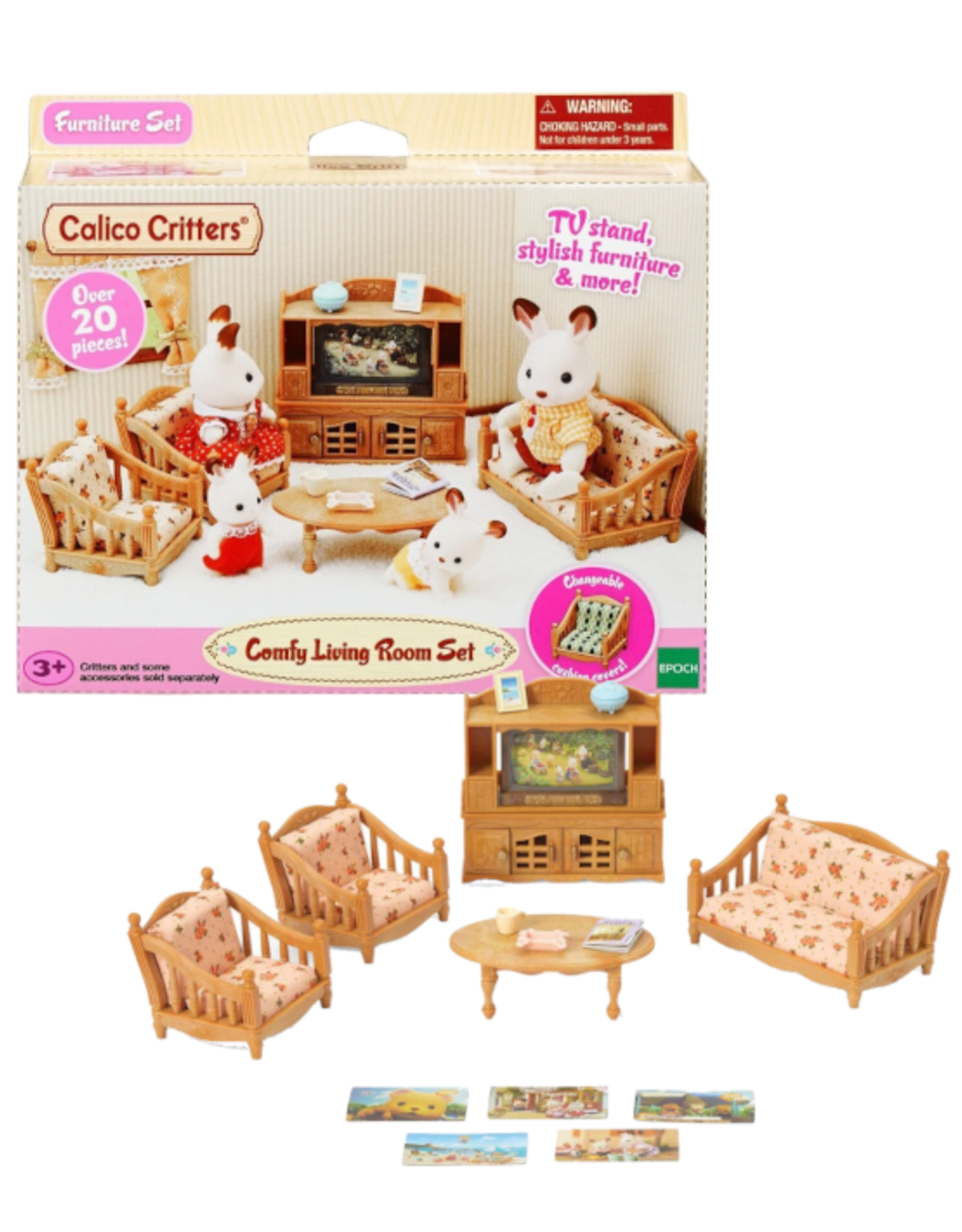 Calico Critters Calico Critters - Comfy Living Room Set