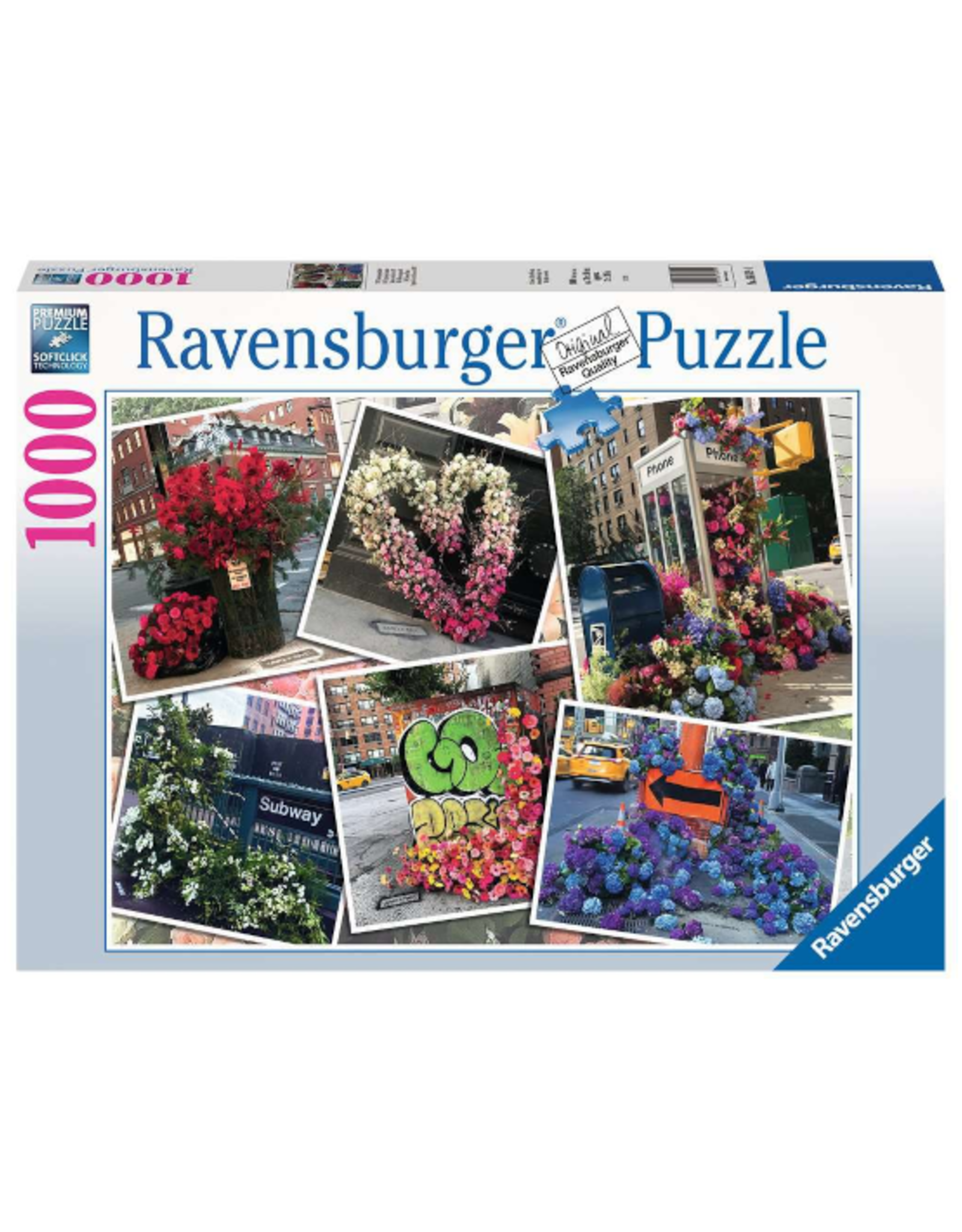 Ravensburger Ravensburger - 1000pcs - NYC Flower Flash