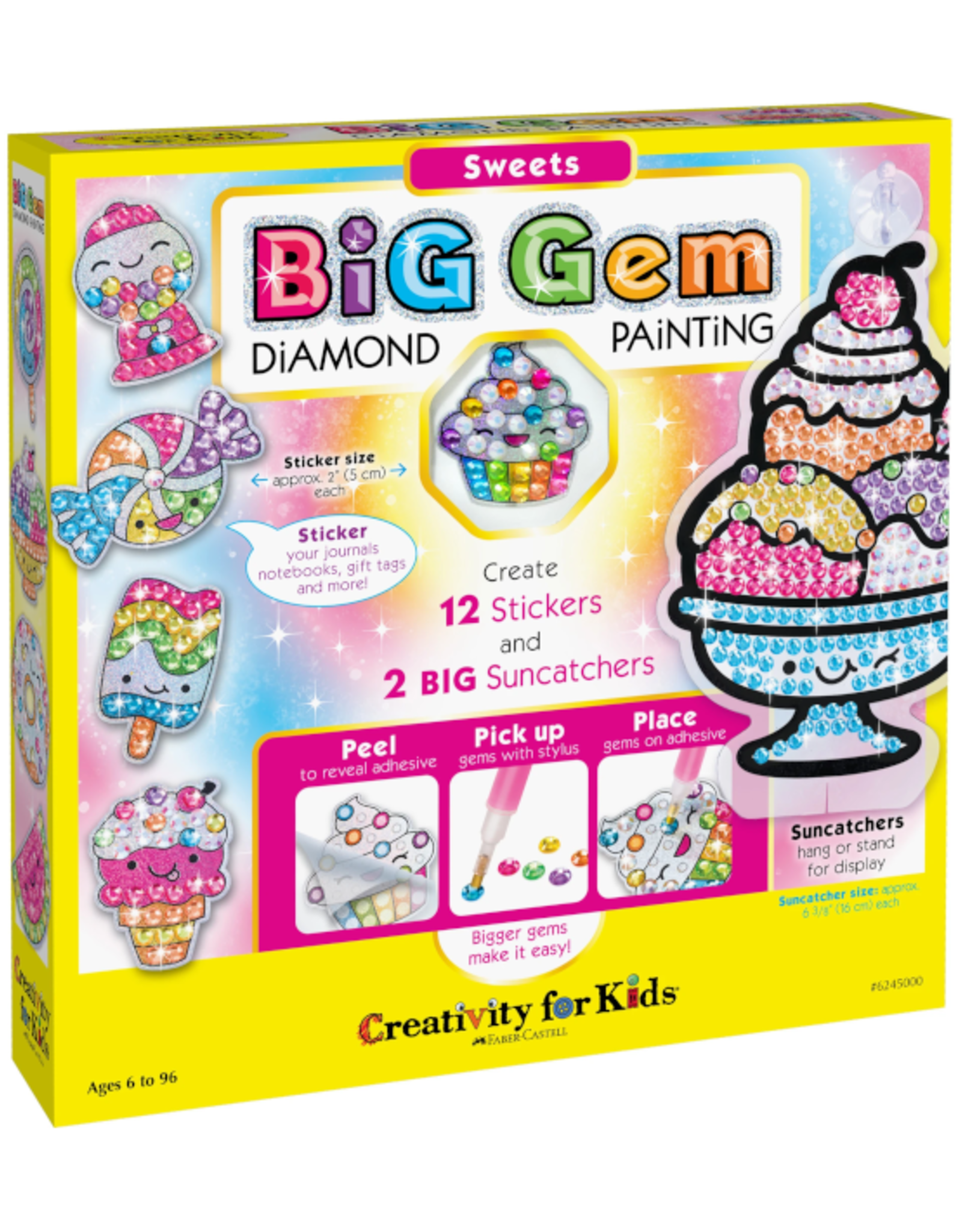 Creativity for Kids Creativity for Kids - Big Gem Diamond Painting - Sweets