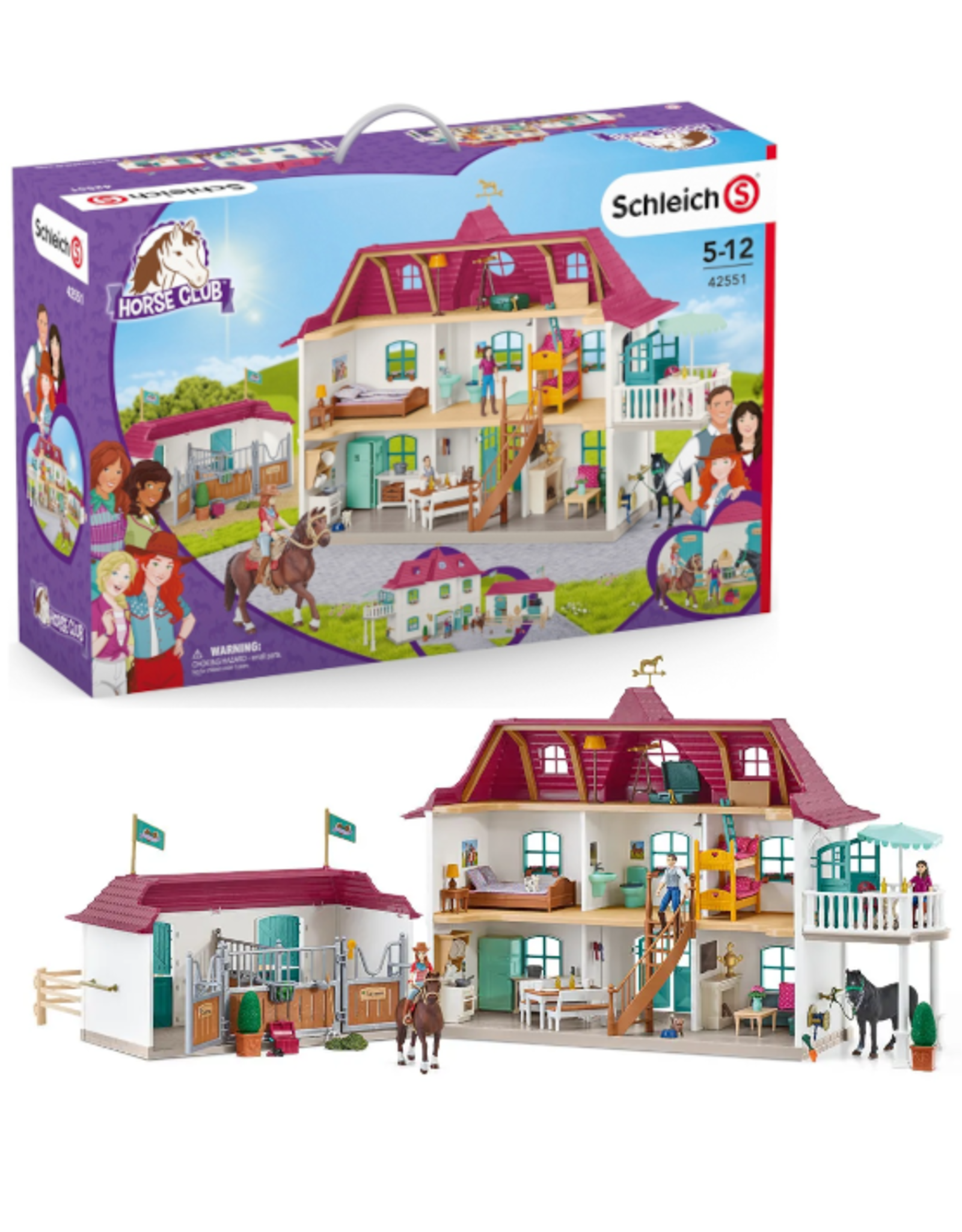 Schleich Schleich - Horse Club - 42551 - Lakeside Country House and Stables