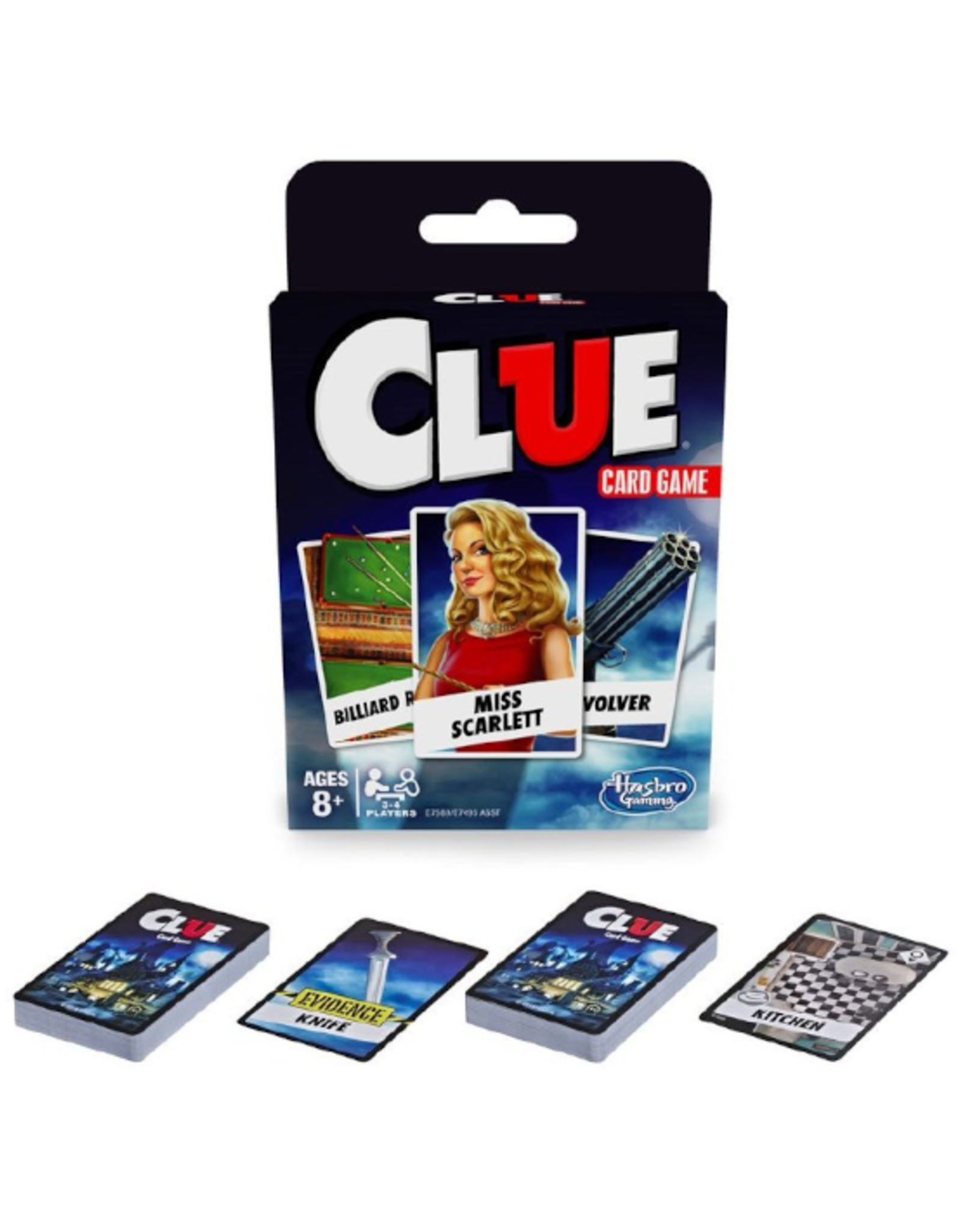 Hasbro Gaming Hasbro - Clue: Card Game