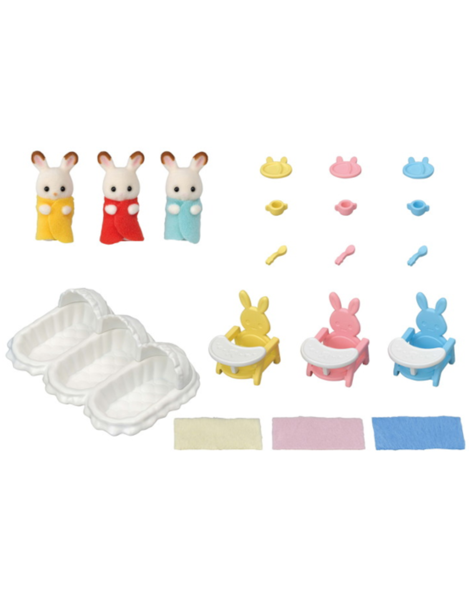 Calico Critters Calico Critters - Triplet Care Set