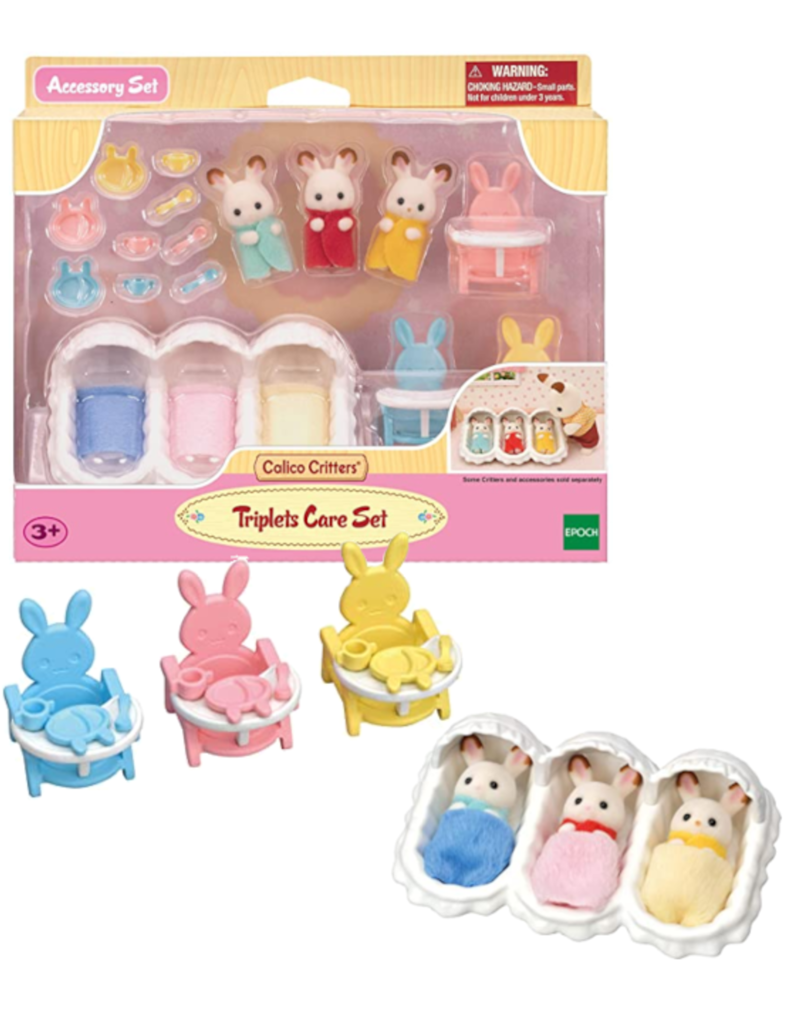 Calico Critters Calico Critters - Triplet Care Set