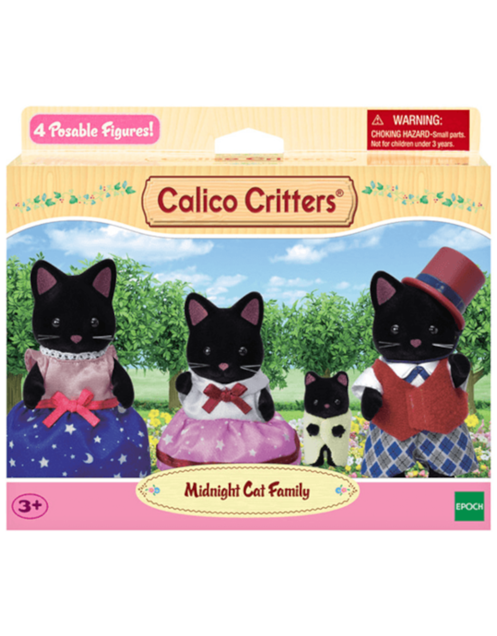 Calico Critters Calico Critters - Midnight Cat Family