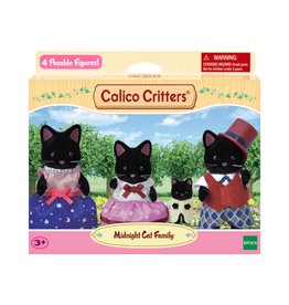 Calico Critters Midnight Cat Family