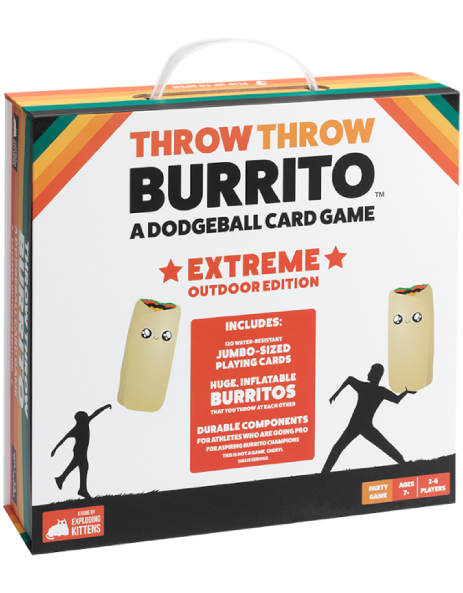 Exploding Kittens' Throw Throw Expansion Pack Provides Defense Against  Flying Burritos - CNET