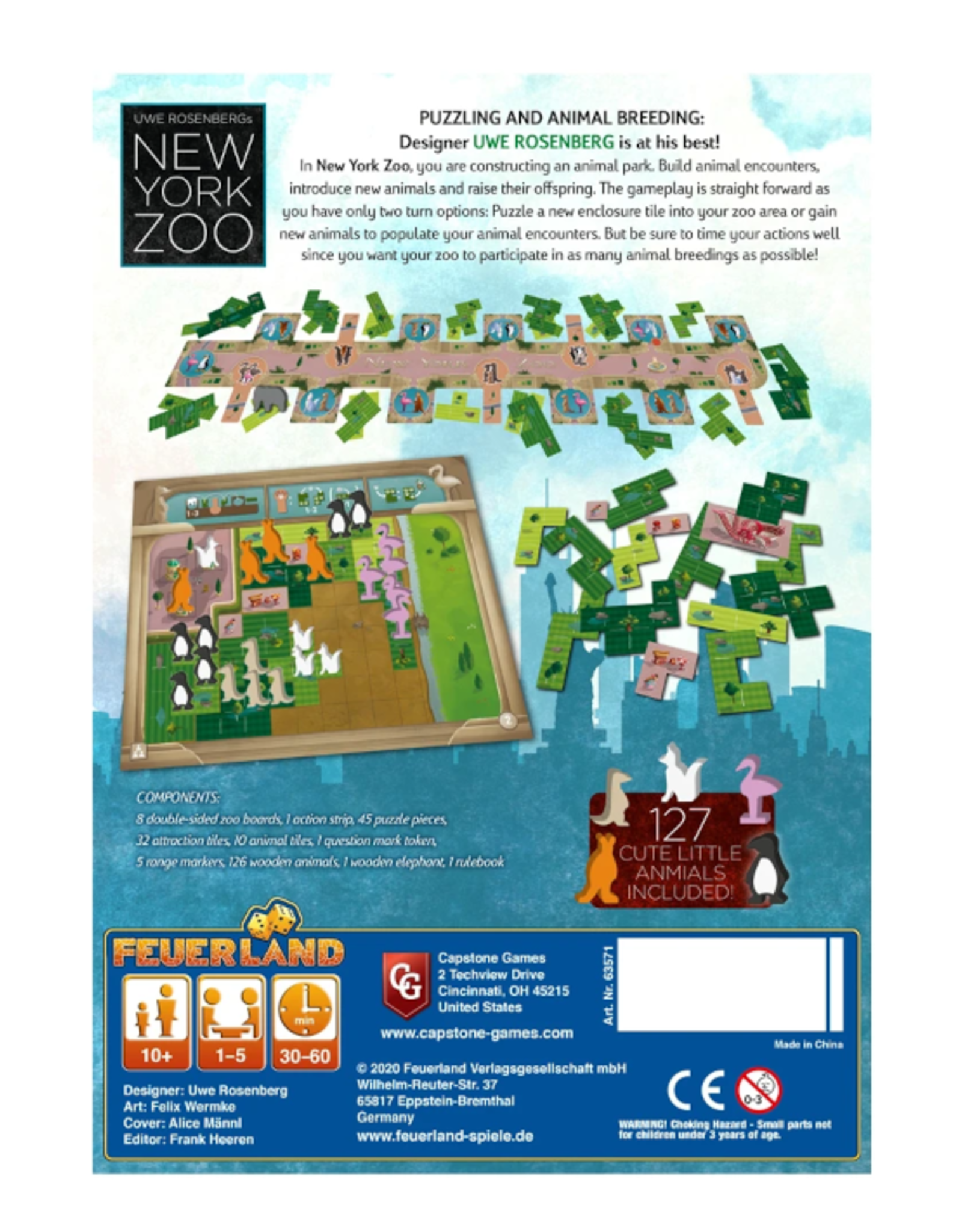 Capstone Games Capstone Games - New York Zoo