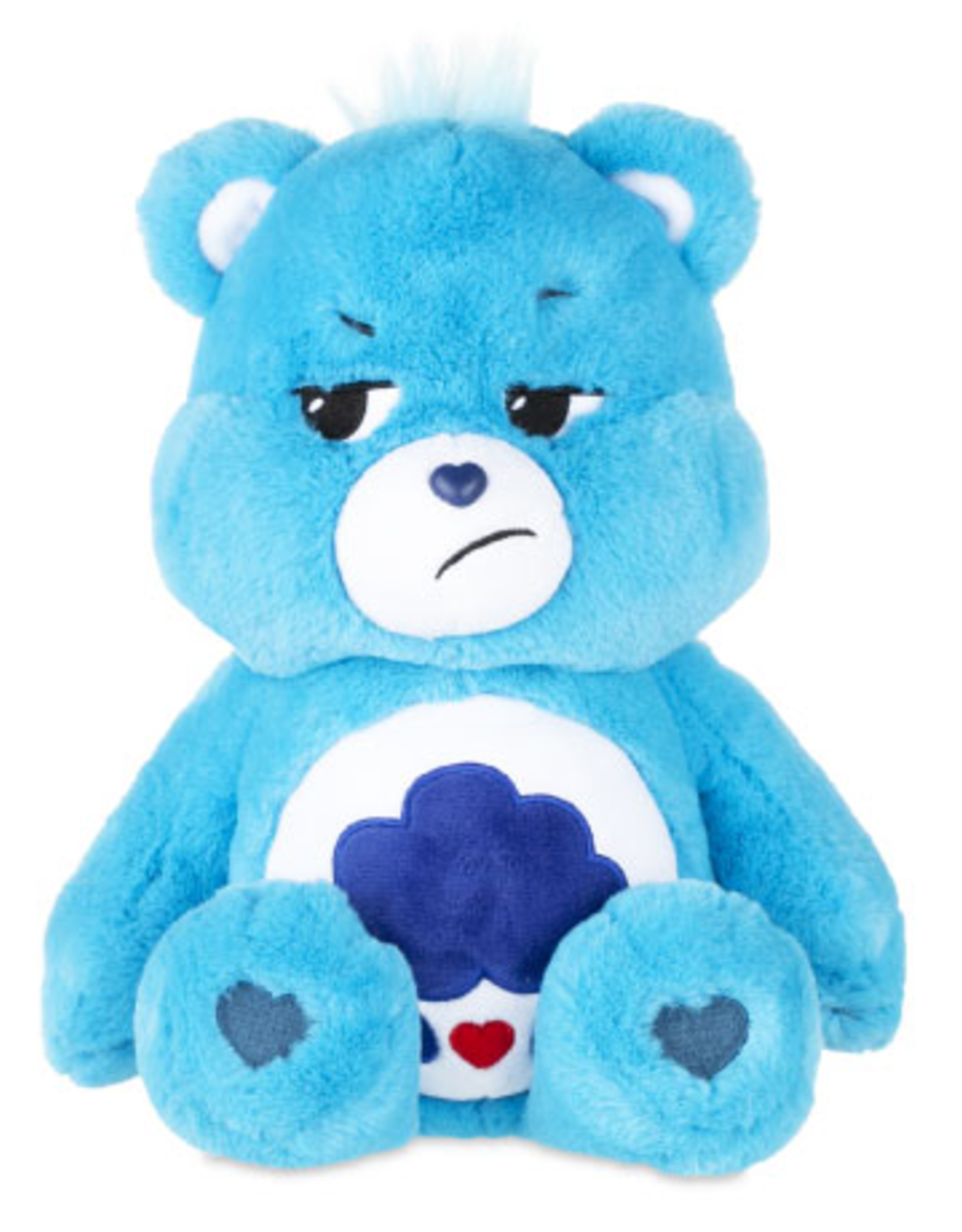 Basic Fun Basic Fun - Care Bear Medium Plush - Grumpy Bear