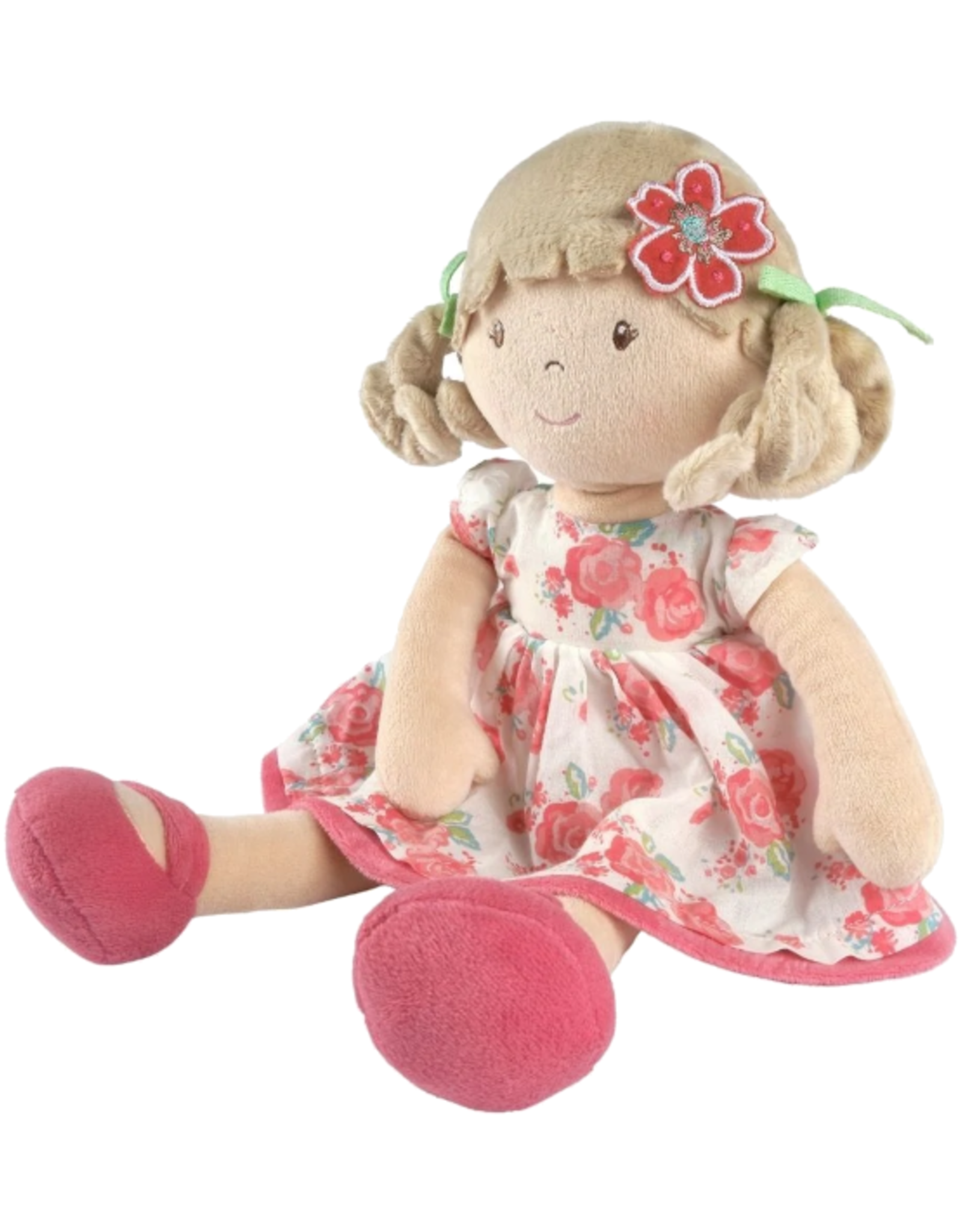 Tikiri Toys Tikiri Toys - Bonikka - Scarlet - Beige Hair with Pink Floral Dress