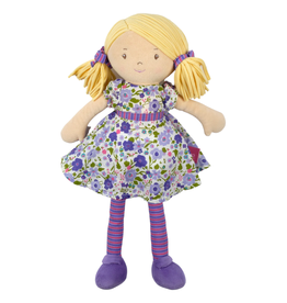 Tikiri Toys Peggy - Blonde Hair with Lilac & Pink Dress