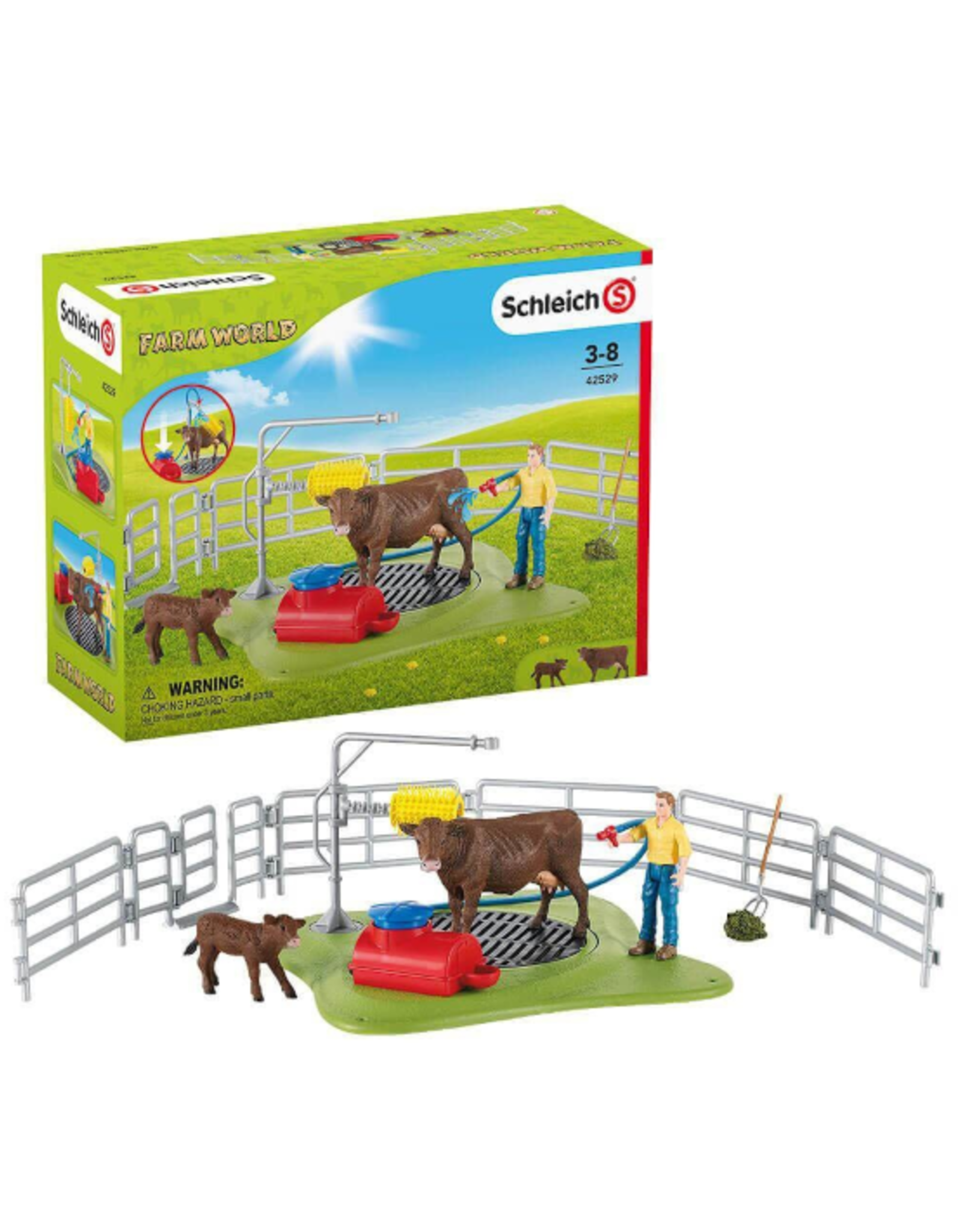 Schleich Schleich - Farm World - 42529 - Happy Cow Wash