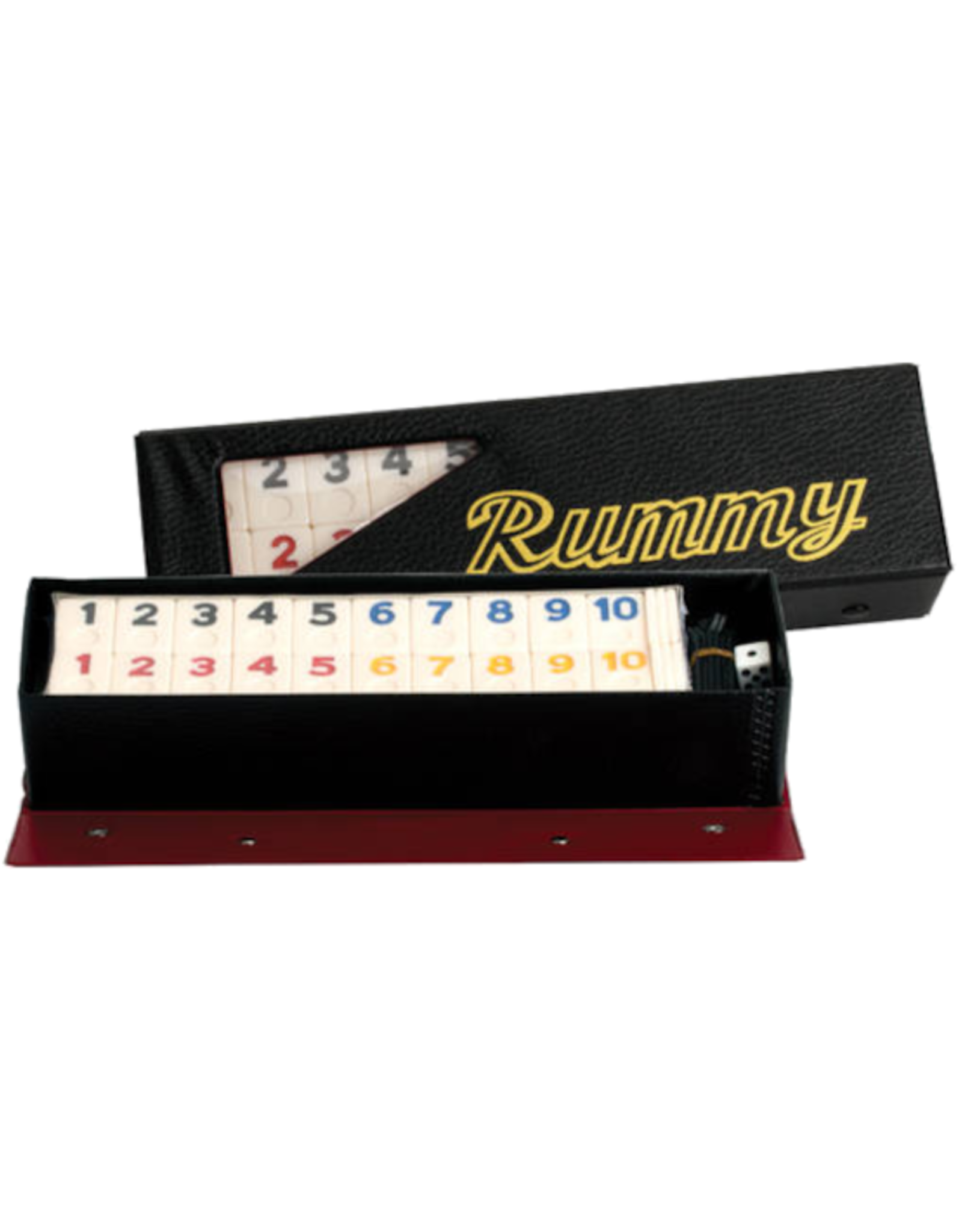 Rummy Cube Game w Case 106 Tiles Rummy Game NEW