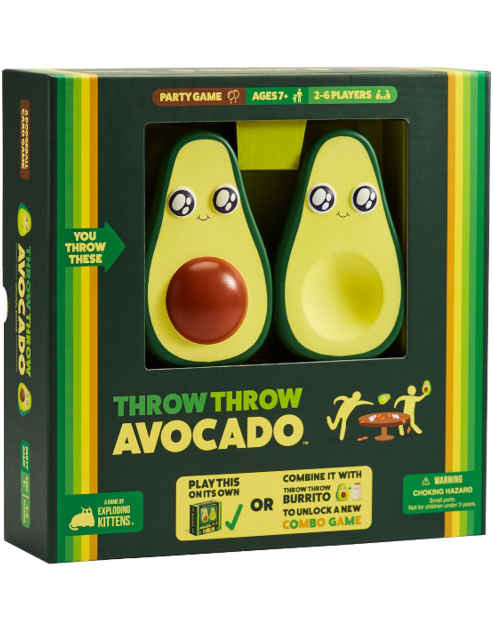 Exploding Kittens Exploding Kittens - Throw Throw Avocado