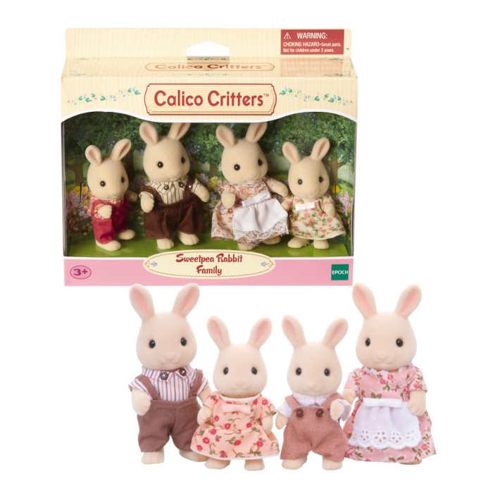 Calico top critters bunnies