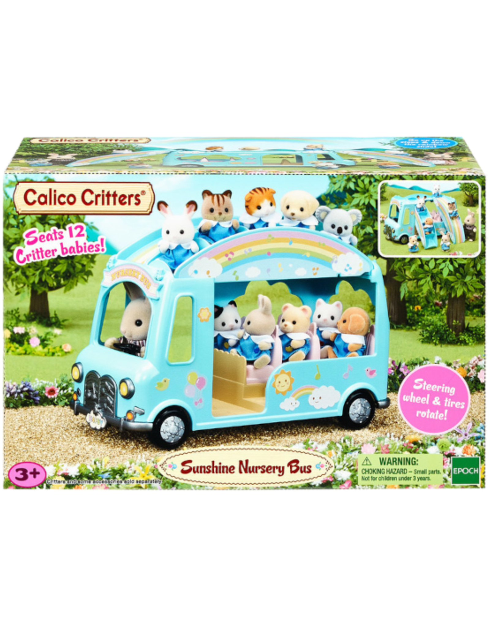 Calico Critters Calico Critters - Sunshine Nursery Bus