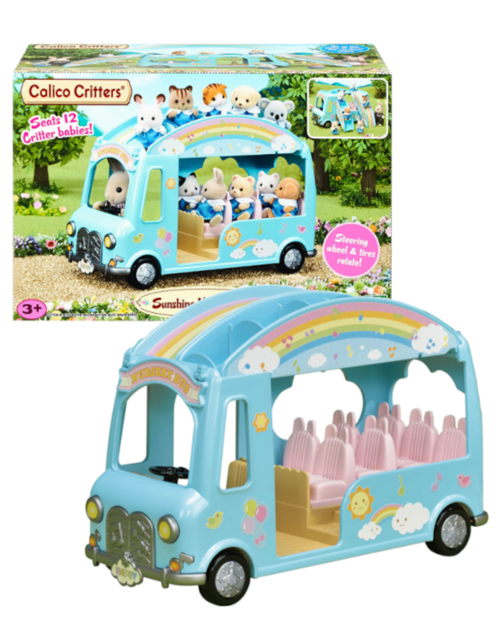 Calico Critters Calico Critters - Sunshine Nursery Bus