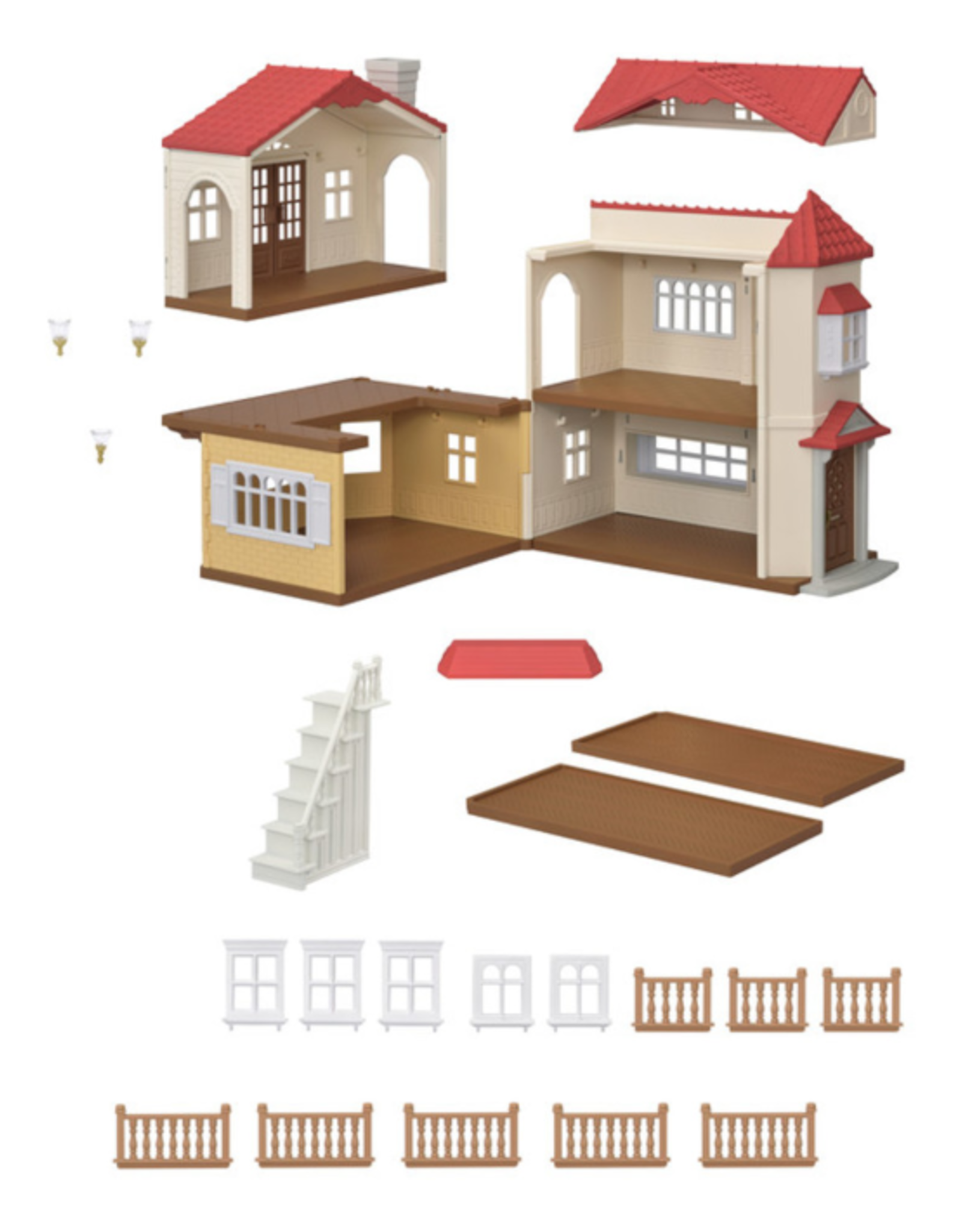 Calico Critters Calico Critters - Red Roof Country Home