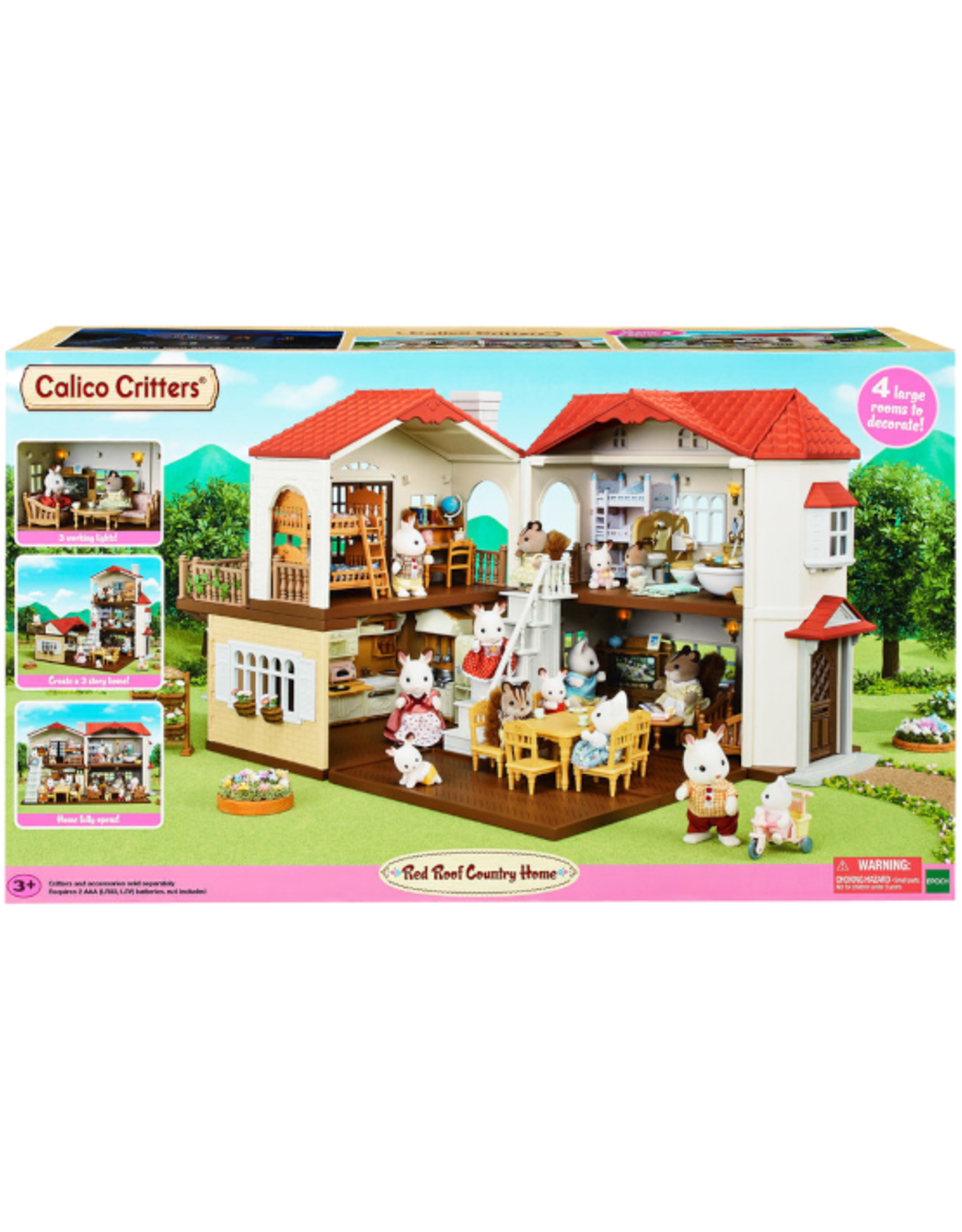 Calico Critters Calico Critters - Red Roof Country Home