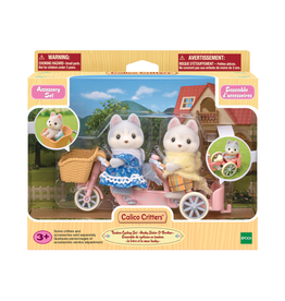 Calico Critters Tandem Cycling Set