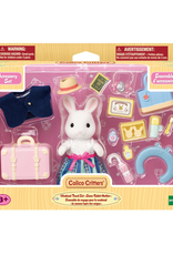 Calico Critters Calico Critters - Weekend Travel Set with Snow Rabbit Mother