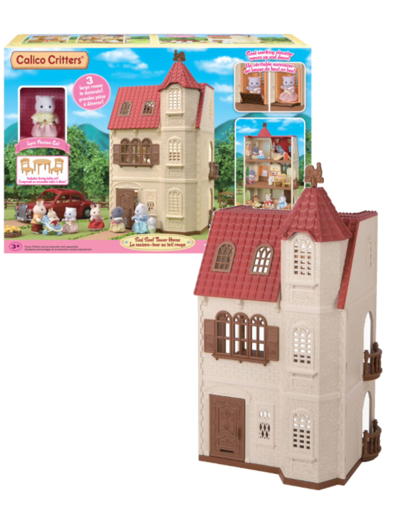 Calico Critters Calico Critters - Red Roof Tower Home