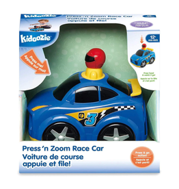 Kidoozie Press 'N Zoom Race Car