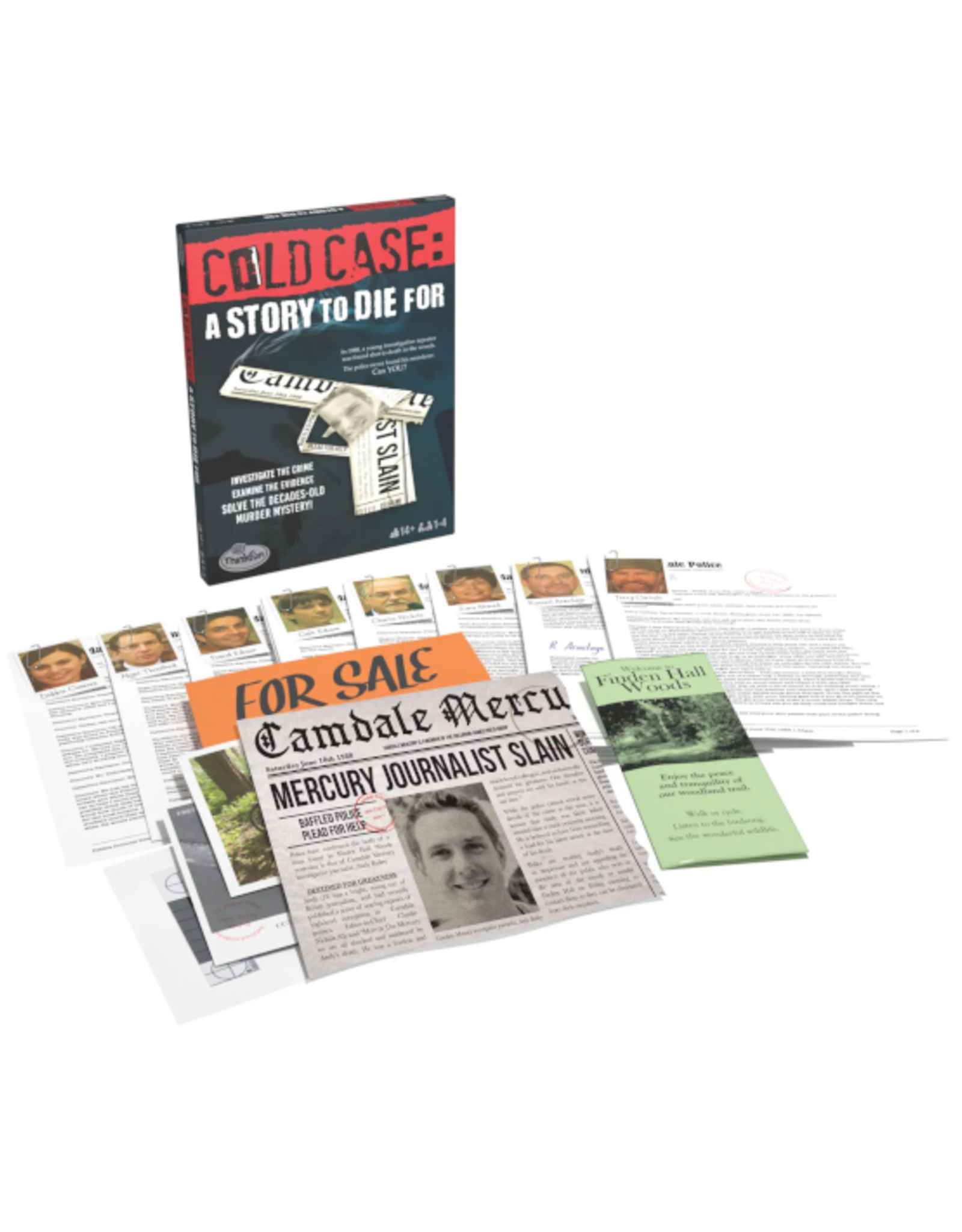 Thinkfun Thinkfun - Cold Case:  A Story to Die For