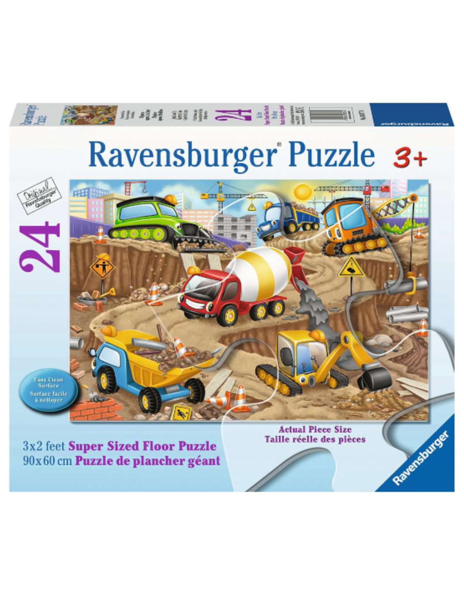 Ravensburger Ravensburger - 3+ - 24pcs - Floor Puzzle - Construction Fun