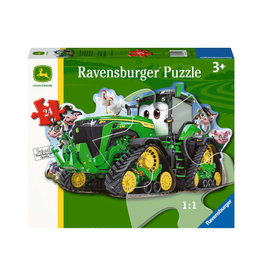 Ravensburger John Deere Tractor Shaped Floor Puzzle (24pcs, Floor Puzzle)