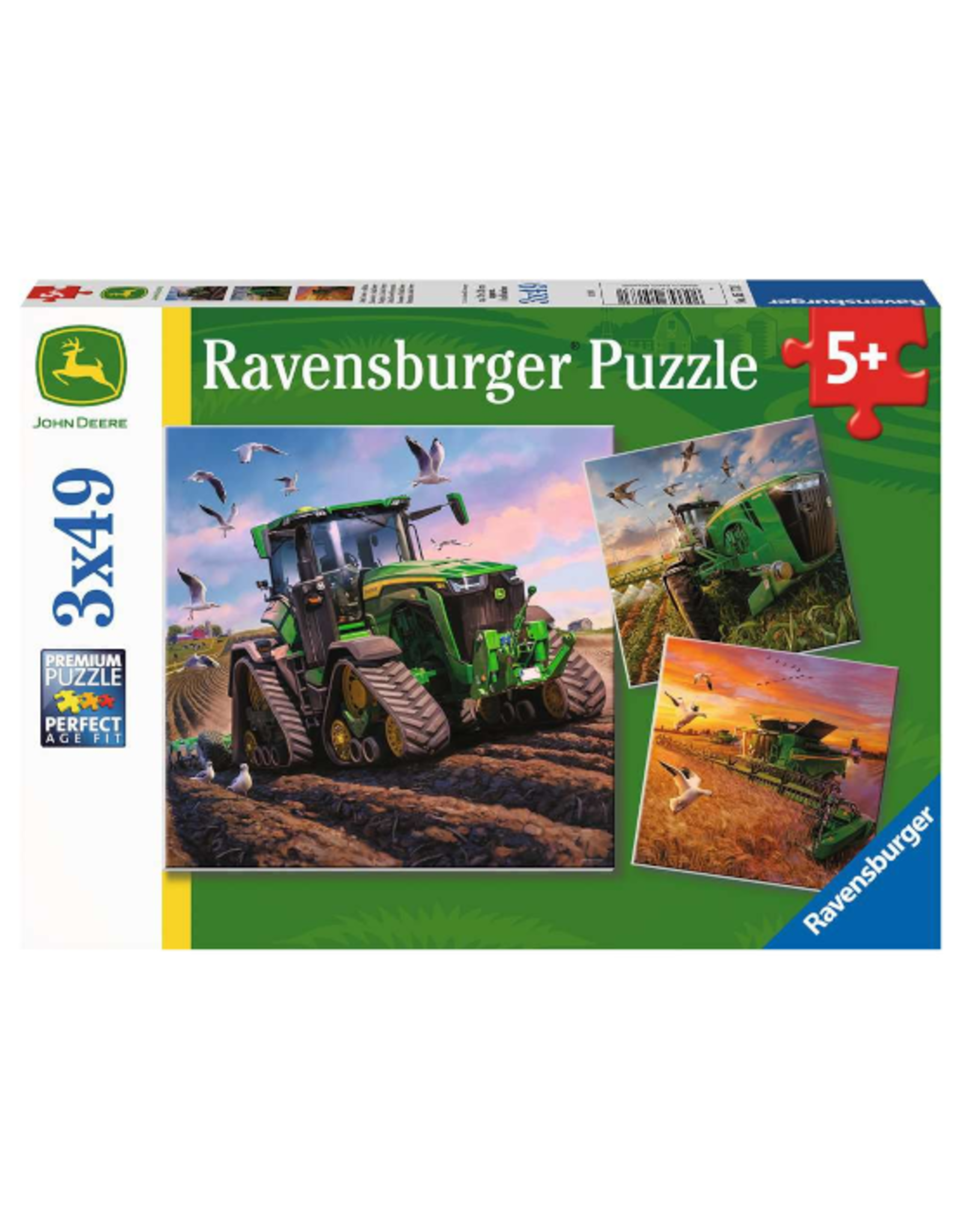 Ravensburger Ravensburger - 5+ - 3 x 49pcs - Seasons of John Deere