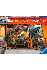 Ravensburger Ravensburger - 5+ - 3 x 49 Pcs - Jurassic World Instinct To Hunt