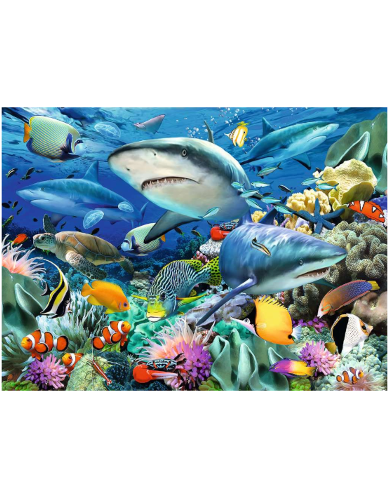 Ravensburger Ravensburger - 6+ - 100pcs - Shark Reef